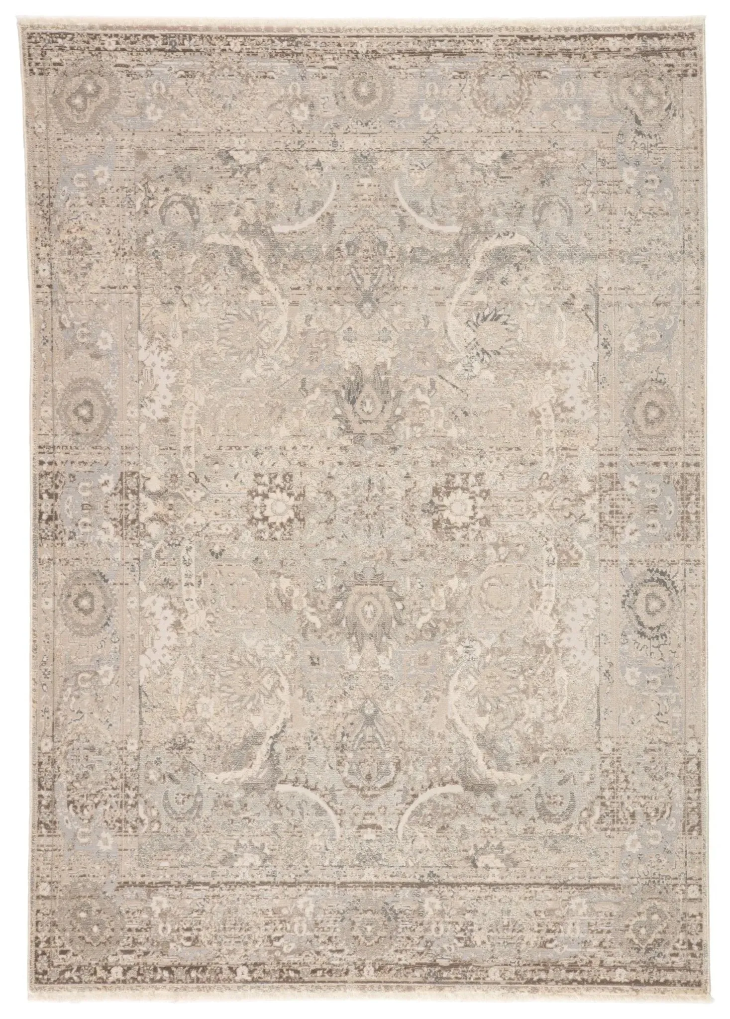Vienne VNE03 Baptiste Gray/Cream Rug