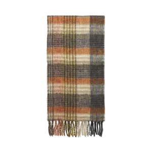 Wool Check Scarf